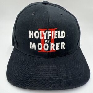 VTG 1997 Evander Holyfield Michael Moorer Snapback Heavyweight‎ Mirage Vegas Hat